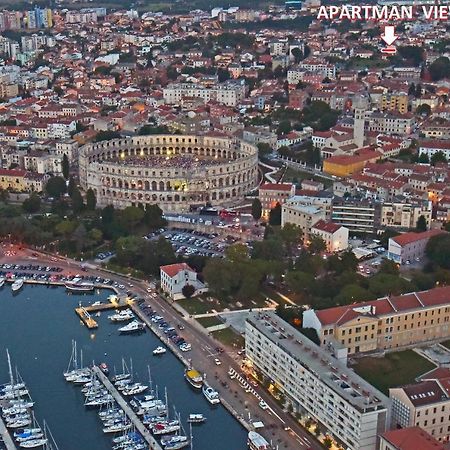 Apartmán Apartman View Pula Exteriér fotografie